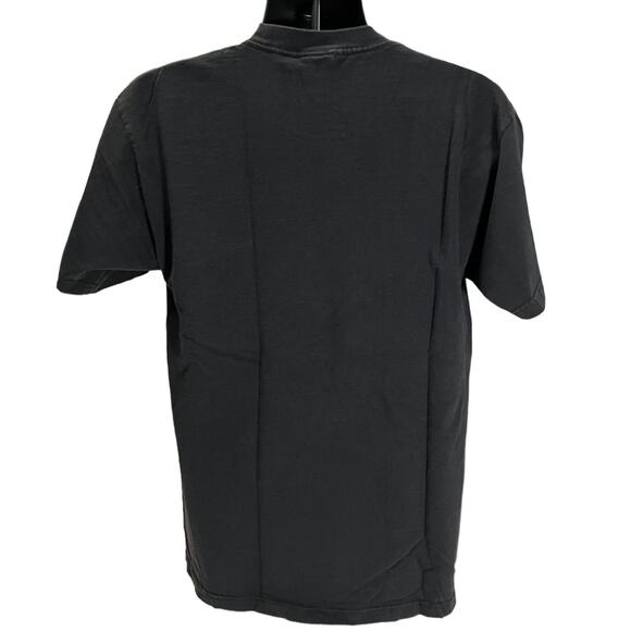 Vintage Dragon Ball Z Capsule Corp T-Shirt Large - Black - Rare DBZ Anime Shirt - Picture 2 of 12